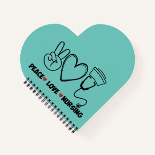 Carnet Paix Turquoise Lumière Amour Infirmière Appréciati