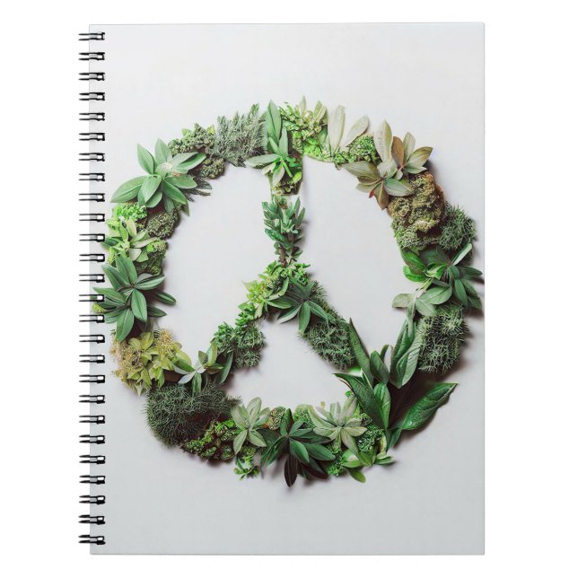 Carnet Paix verte (Devant)
