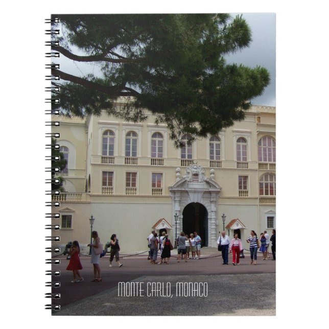 Carnet Palais Royal de Monaco à Monte Carlo Travel Souven (Devant)