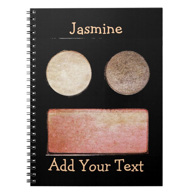 Carnet Palette Artiste maquillage - Face (Devant)