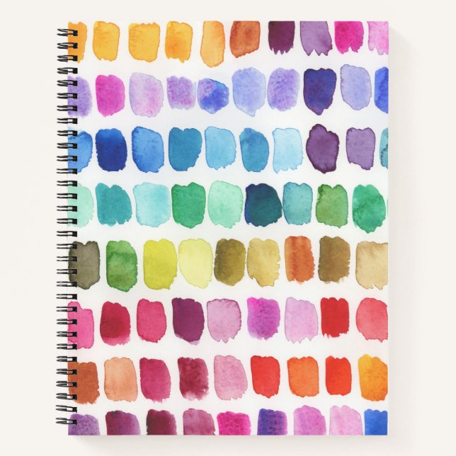 Carnet Palette Joyeuse de Couleurs - Été (Devant)