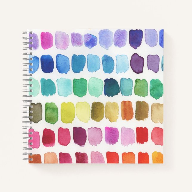 Carnet Palette Joyeux de Couleurs - Été (Devant)