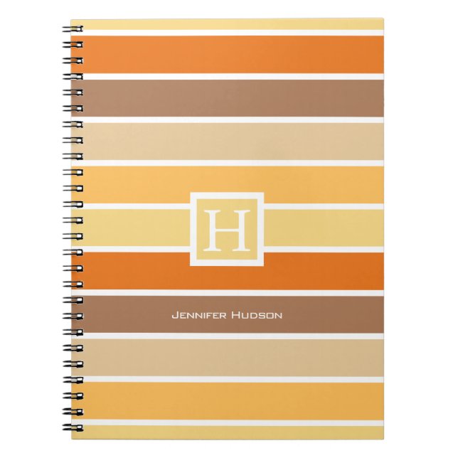 Carnet Palette Pastel Autumn Color | Personalized (Devant)