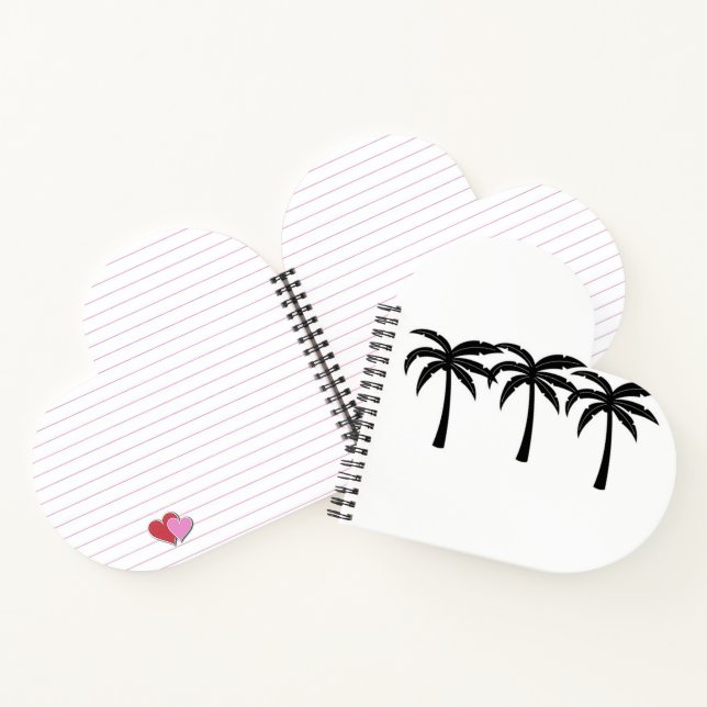 Carnet Palmiers tropicaux (Intérieur)