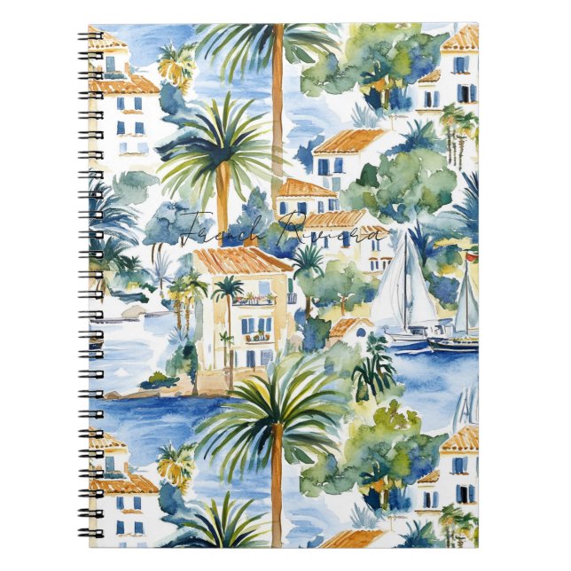 Carnet Palmiers Tropicaux de la Côte d'Azur (Devant)