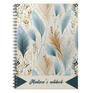 Carnet Pampas Grass adorable