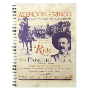 Carnet Pancho Villa 🔥 Héros Général Mexicain