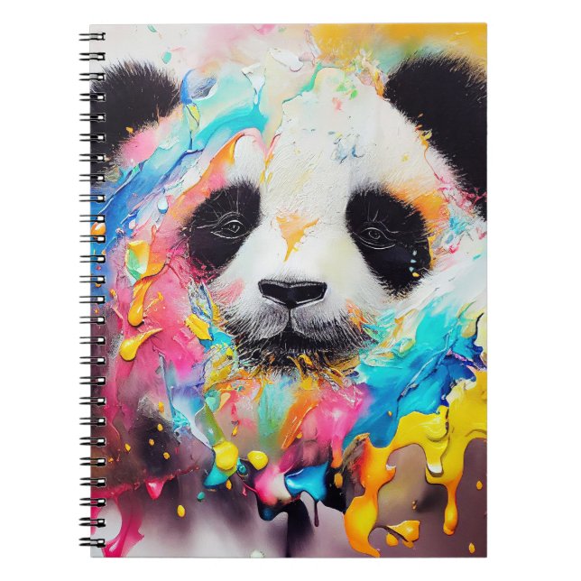 Carnet Panda Bear Animal Discovery Aventure Nature (Devant)