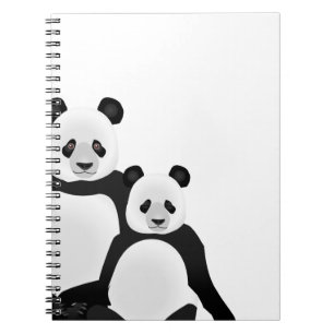Carnet Panda Bear Maman et Cub