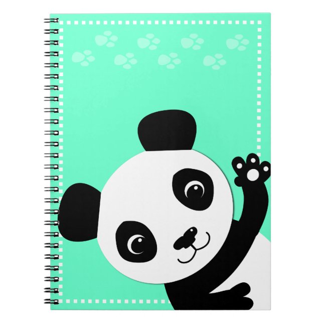Carnet Panda de ondulation (Devant)