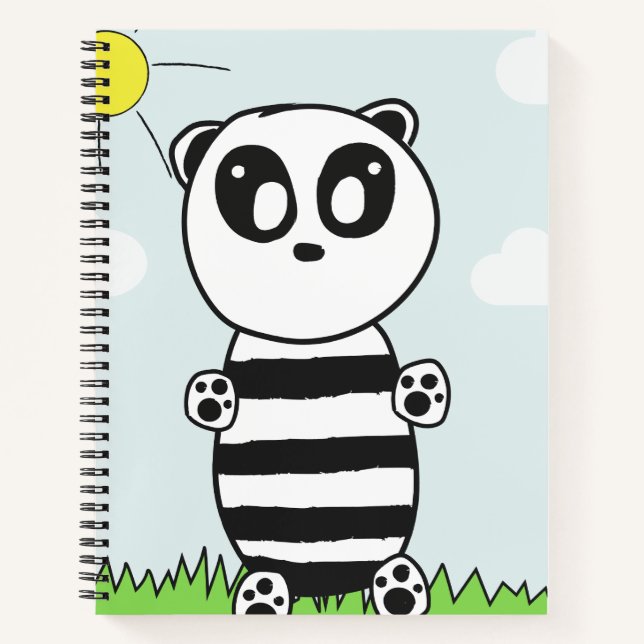 Carnet Panda Kids  (Devant)