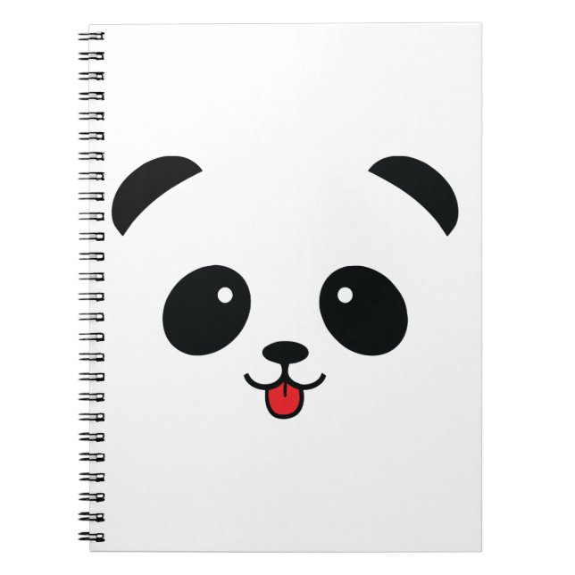 Carnet Panda mignon Blep Mlem Blop (Devant)