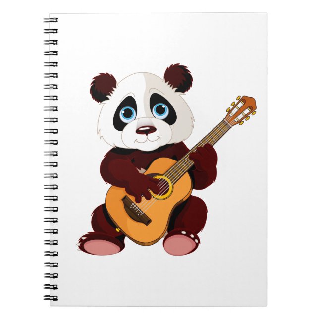 Carnet panda musical (Devant)