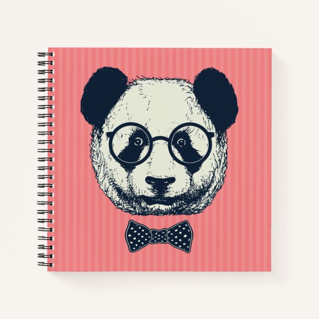 Carnet Panda Stripes (Devant)