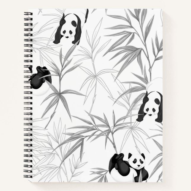 Carnet Pandas et Bambou (Devant)