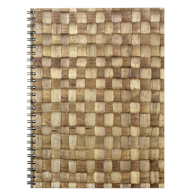 Carnet Panier d'artisanat Texture sans couture (Devant)