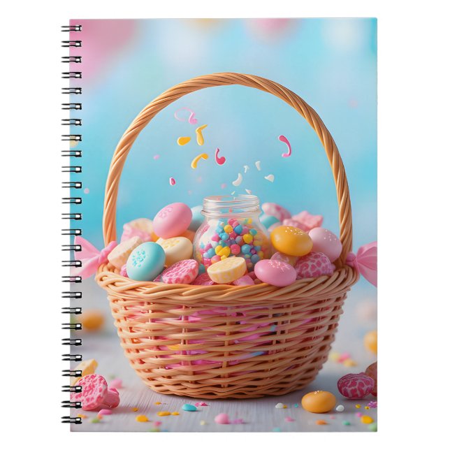 Carnet Panier de bonbons magique (Devant)