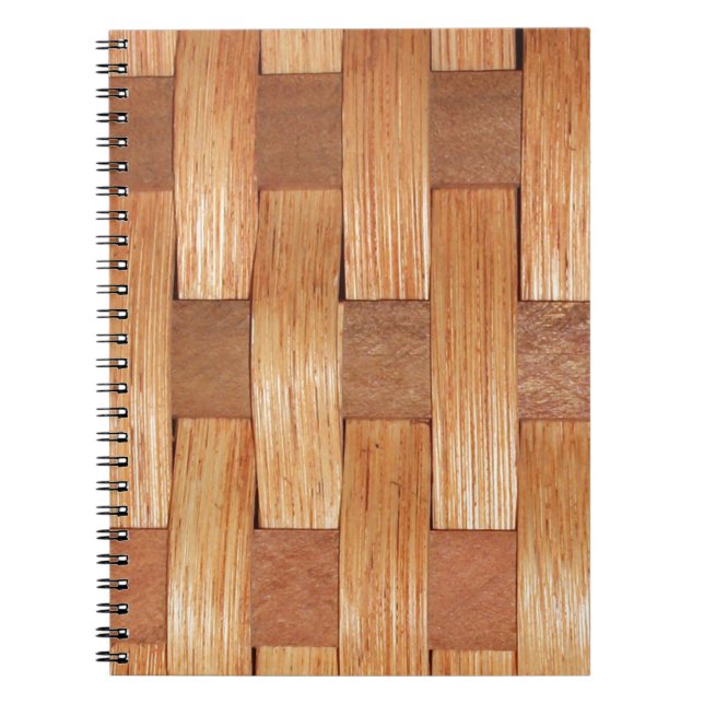 Carnet Panier tissé (Devant)