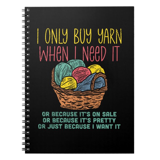 Carnet Panier Tricot tricot (Devant)