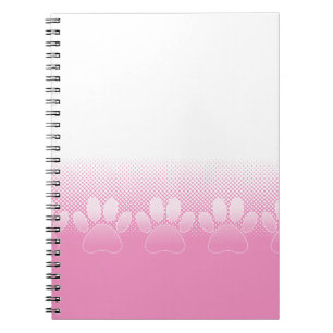 Carnet Paniers Roses Et Blancs Avec Arrière - plan De New