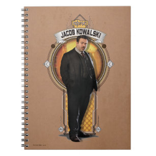 Carnet Panneau Art déco JACOB KOWALSKI™