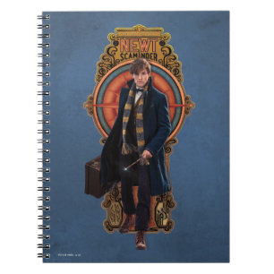 Carnet Panneau Art Nouveau NEWT SCAMANDER™ Walking