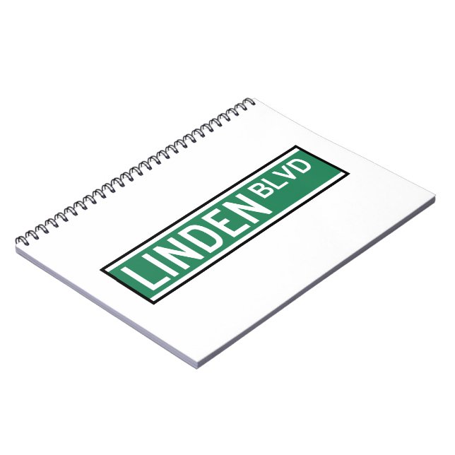Carnet Panneau Boulevard Linden (Côté gauche)