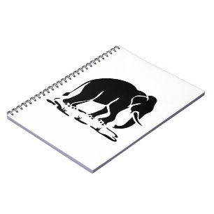 Carnet Panneau de trekking des éléphants asiatiques devan