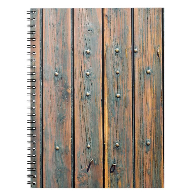 Carnet panneau en bois Brown (Devant)