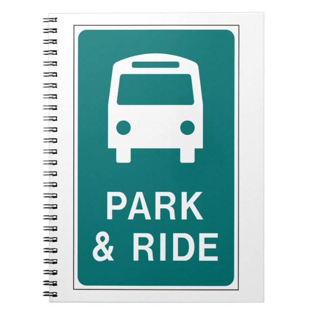 Carnet Panneau Parc Et Ride (Devant)
