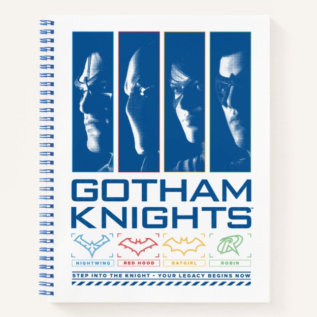 Carnet Panneaux de visage Gotham Knights (Devant)