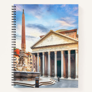 Carnet Panthéon Rome Italie Voyage Europe Vintage
