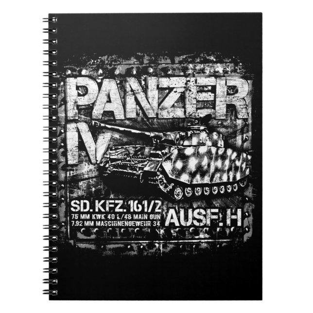Carnet Panzer IV (Devant)