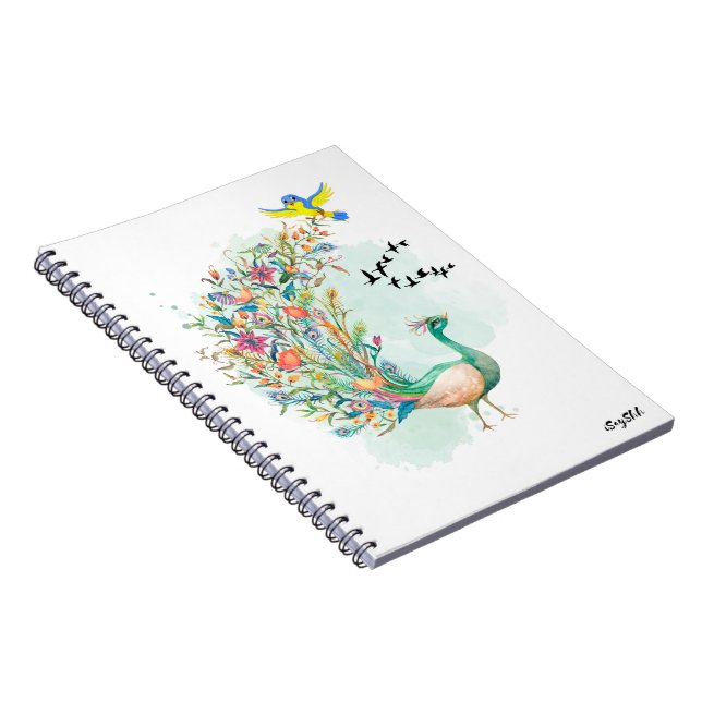 Carnet paon (Côté Droit)