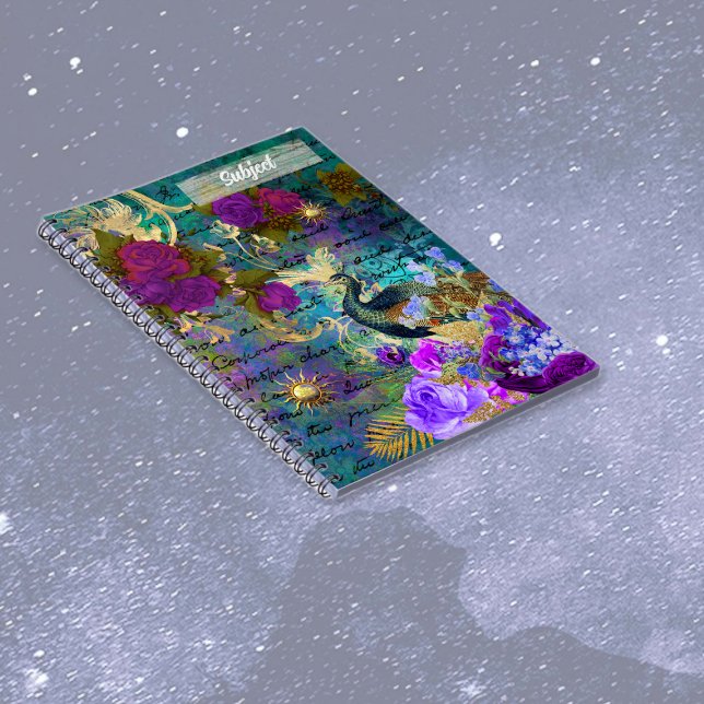 Carnet Paon modifié (Créateur téléchargé)