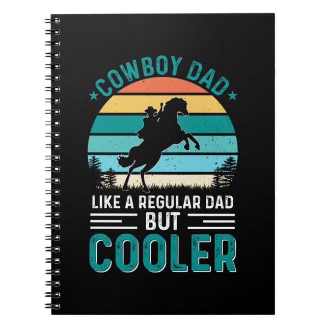 Carnet Papa Cowboy (Devant)