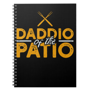 Carnet Papa du patio drôle Grill BBQ