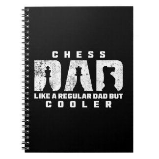Carnet Papa échecs drôle comme un papa normal mais en plu