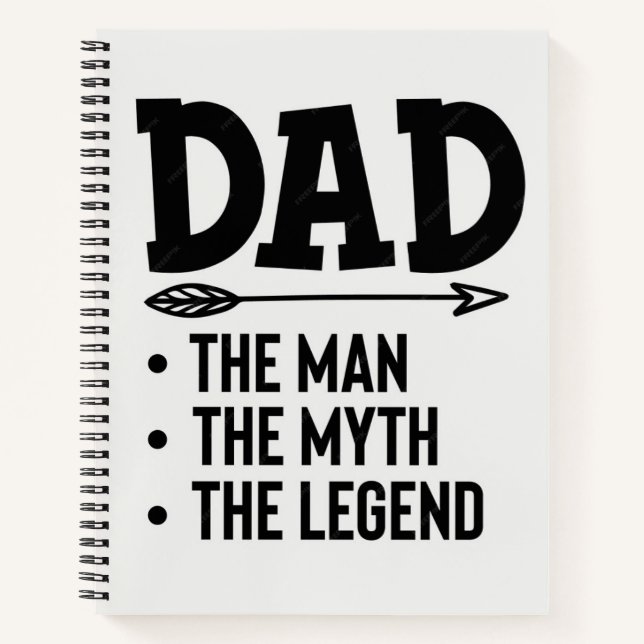 Carnet Papa L'Homme (Devant)