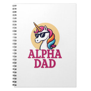 Carnet Papa licorne drôle Laufey hommes Fête des Pères No