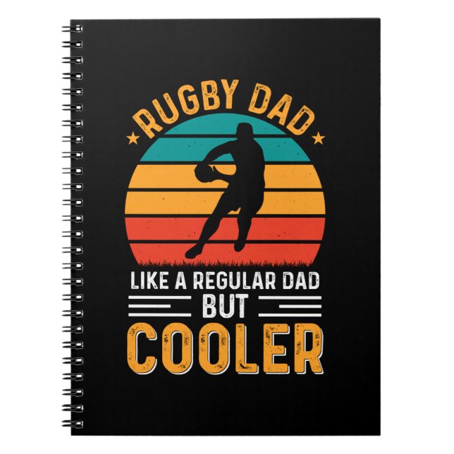 Carnet Papa Rugby (Devant)