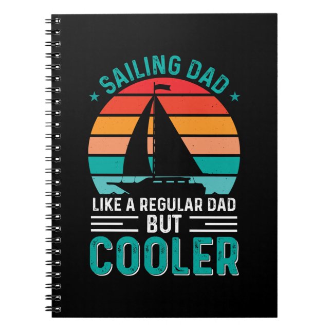 Carnet Papa voilier (Devant)
