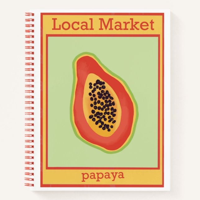Carnet Papaya (Devant)