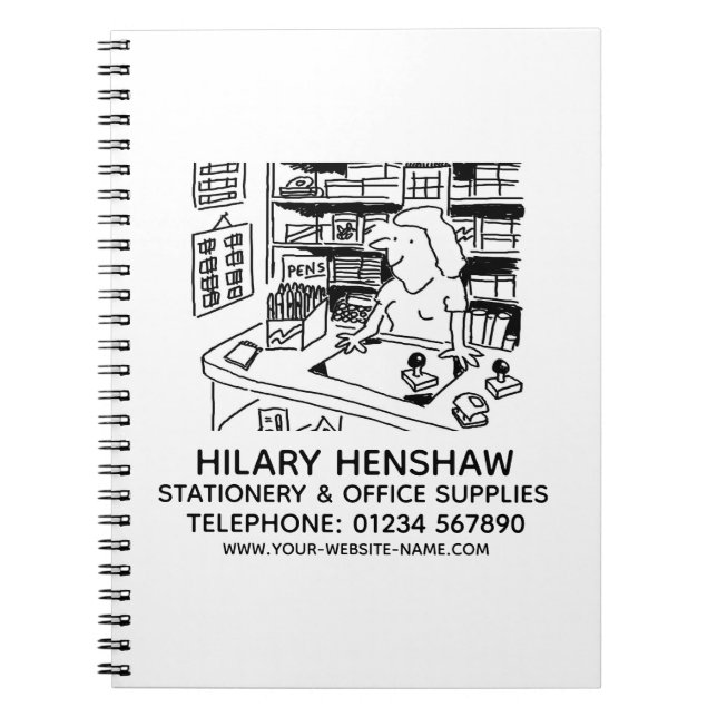 Carnet papeterie et fournitures de bureau (Devant)