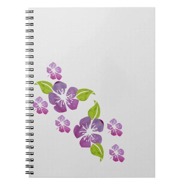 Carnet Papeterie florale (Devant)