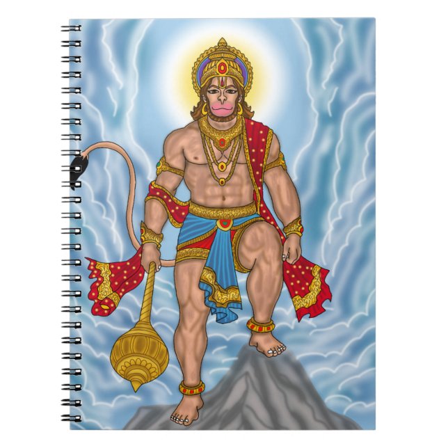 Carnet Papeterie Seigneur Hanuman (Devant)