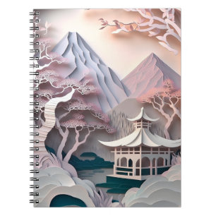 Carnet Papier Coupe Pavillon Paysage photo solaire