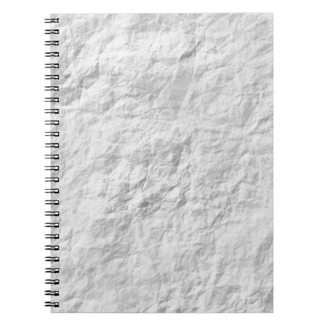 Carnet Papier d'en-tête de bannière écrasé (Devant)