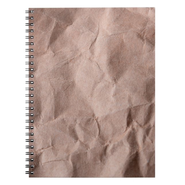 Carnet Papier effondré rustique (Devant)