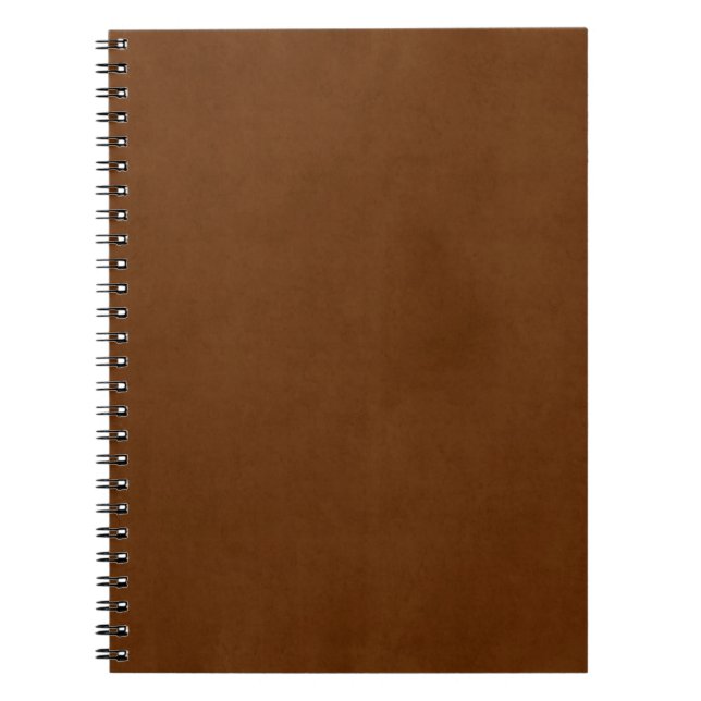 Carnet Papier parcheminé Brown bronzé par cru de Med de (Devant)